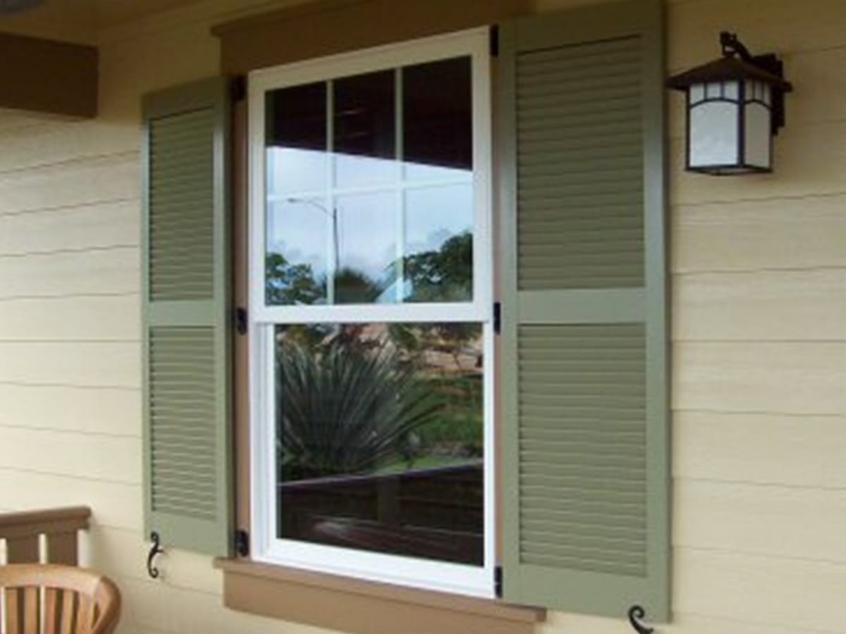 Exterior Shutters (Moveable & Fixed)