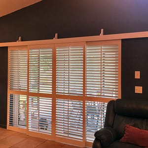 Rolling Shutters for patio doors Wide Plantation