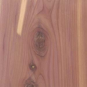 Cedar lumber for shutters