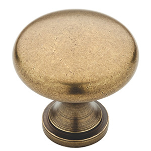 antique brass knob