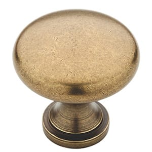 antique brass knob